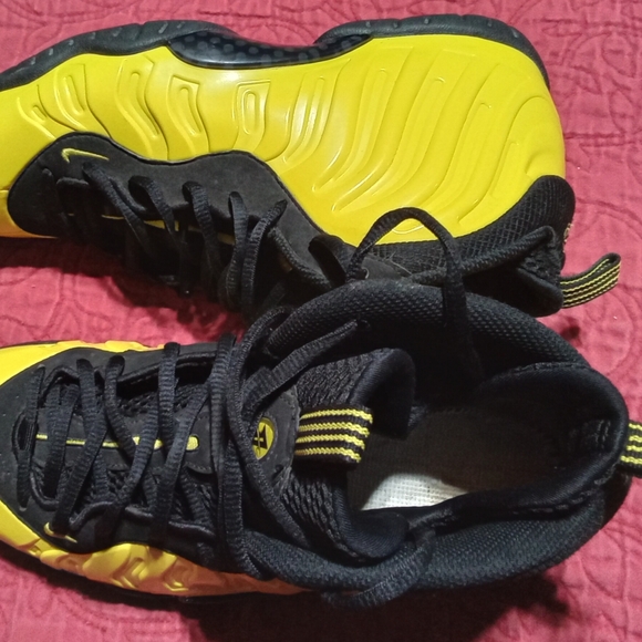 Nike Foamposite One Wu-Tang optic yellow youth size 7Y - Picture 4 of 8